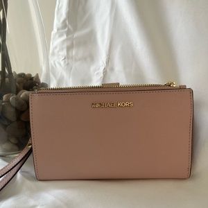 Michael Kors Large Double Zip Wallet Wristlet